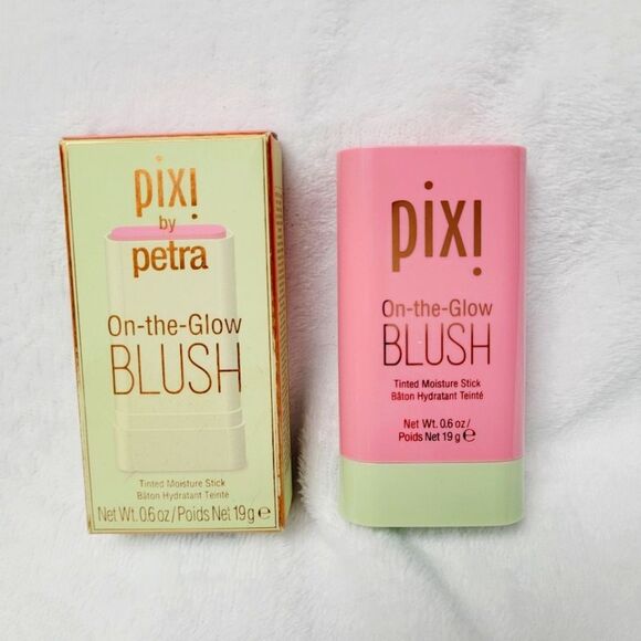 Pixi by Petra On the Glow Blush Fleur Tinted Moisture Stick Full Size New - Picture 1 of 9